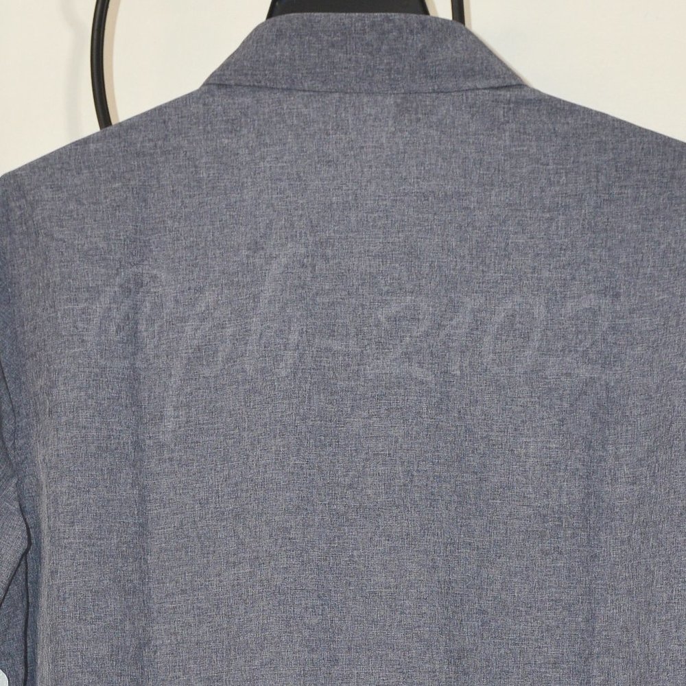 NWT Avalanche Men's Short Sleeve Woven Shirts  BLUE - Picture 7 of 7